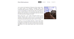 Desktop Screenshot of emichaelson.org
